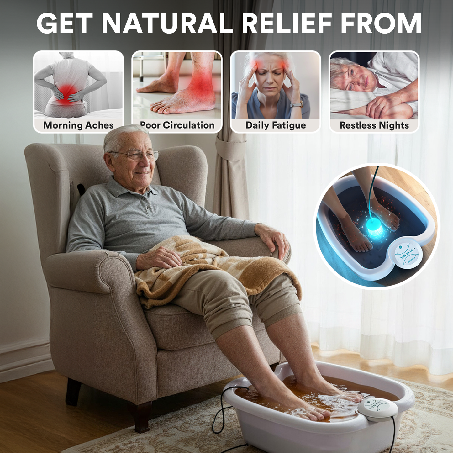 Novesa® Ionic Foot Bath
